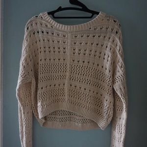 Cream Knit Sweater